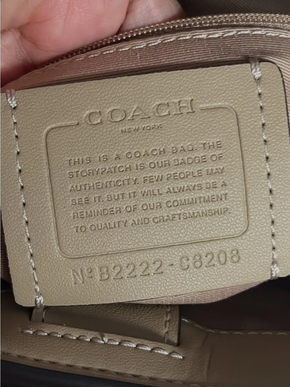 Coach Lane Carriall Top Handle Satchel Large